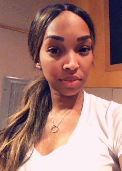 Malika Haqq in a selfie in November 2018