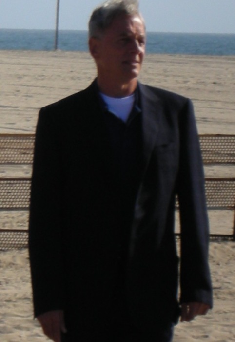 Mark Harmon during NCIS Filming in March 2009