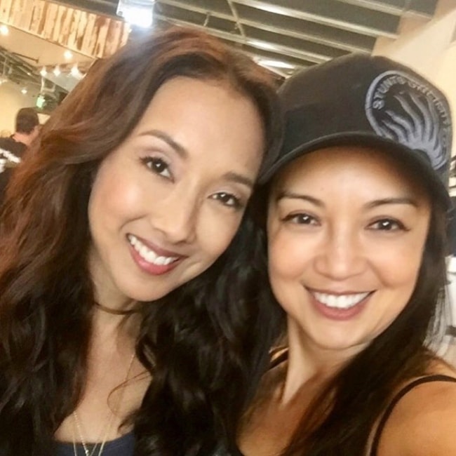 Ming-Na Wen (Right) in a selfie with Maurissa Tancharoen