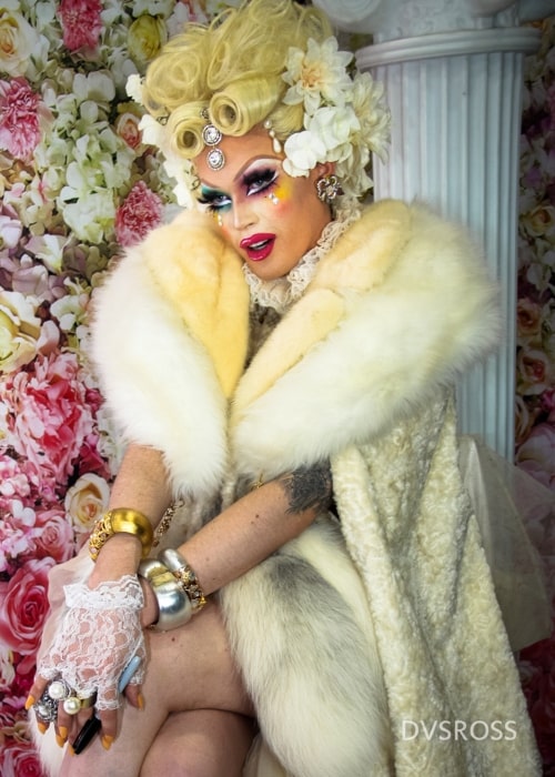 Pearl posing at RuPaul's DragCon LA in May 2018