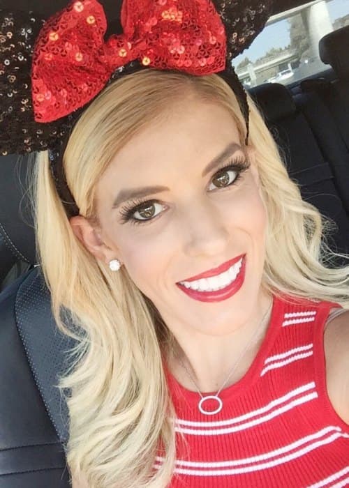 Rebecca Zamolo in an Instagram selfie as seen in October 2016