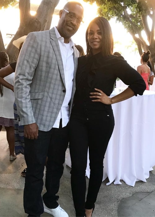 Regina Hall with George Tillman Jr. in September 2018