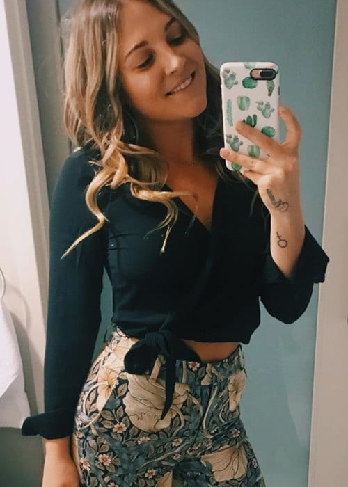Rozes in a selfie as seen in October 2018