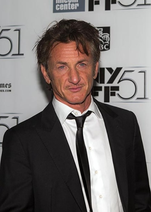 Sean Penn as seen at the 51st New York Film Festival in October 2013