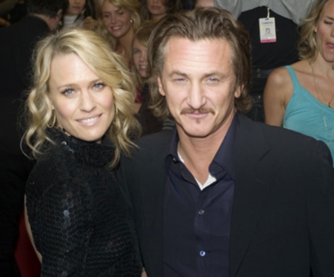 Sean Penn with Robin Wright Penn in September 2006