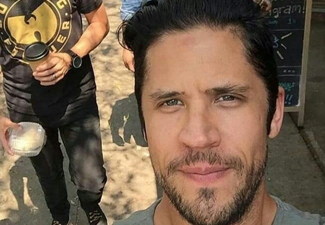 Tobin Esperance in an Instagram selfie as seen in June 2018