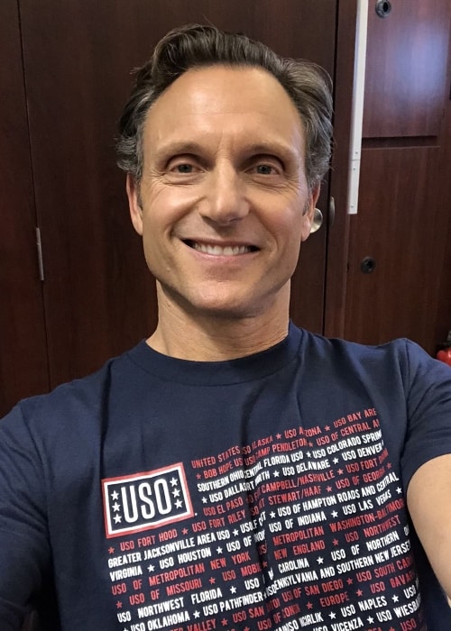 Tony Goldwyn in a selfie in May 2018