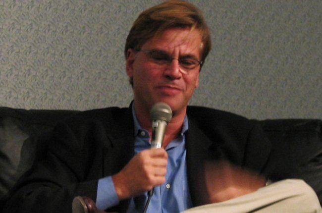 Aaron Sorkin during an event in November 2008