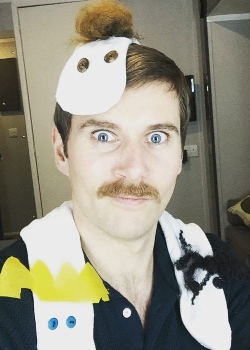 Allen Leech in a selfie in December 2018