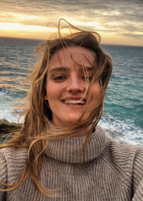Amanda Norgaard in a selfie as seen in December 2018
