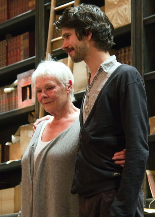 Ben Whishaw and Judi Dench at the Noel Coward Theatre as seen in May 2013