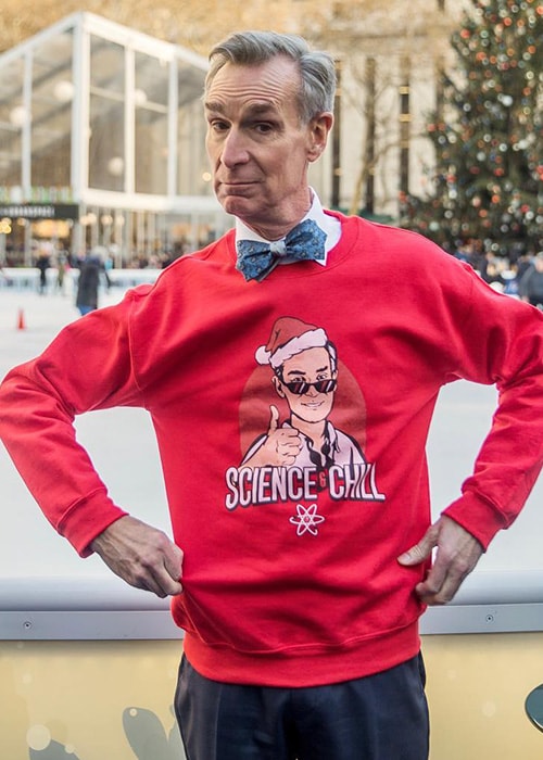 Bill Nye as seen on his Instagram in December 2018