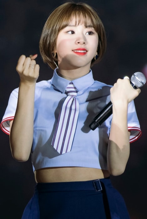 Chaeyoung as seen at Lotte Family Concert in May 2017
