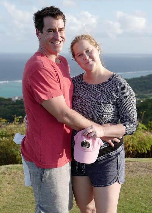 Chris Fischer and Amy Schumer as seen in January 2019