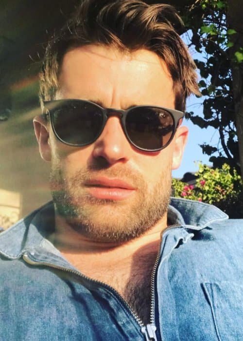 Christian Cooke in an Instagram selfie as seen in April 2018