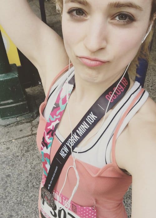 Christy Altomare in a selfie in June 2018