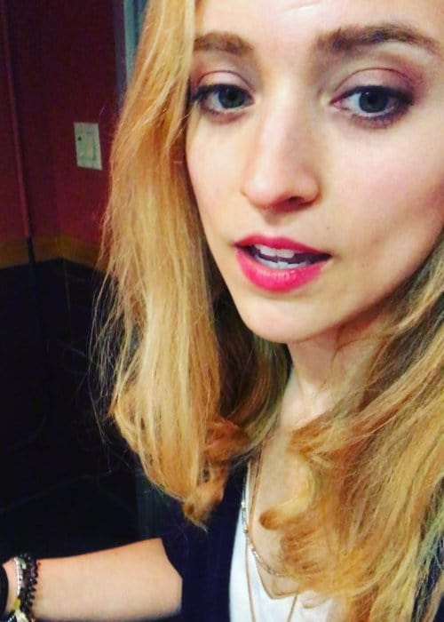 Christy Altomare in an Instagram selfie as seen in May 2018