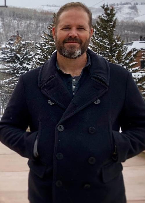 David Denman in an Instagram post as seen in January 2018