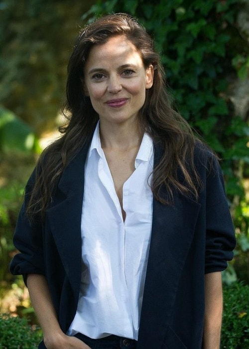 Elena Anaya as seen while smiling