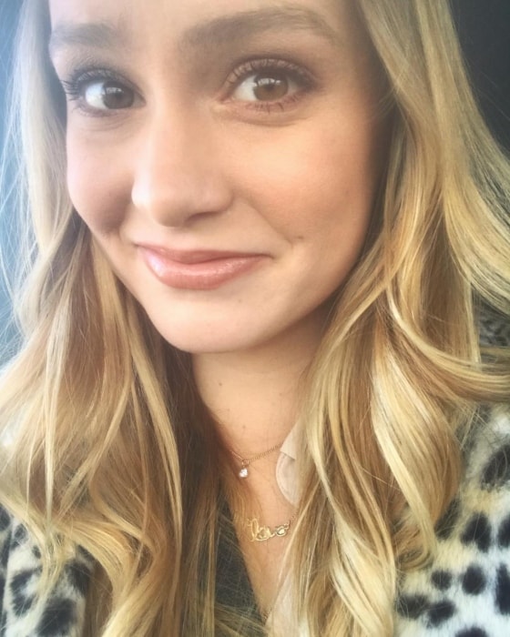 Elle McLemore as seen in a selfie in 2018