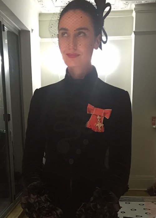 Erin O'Connor as seen in November 2018