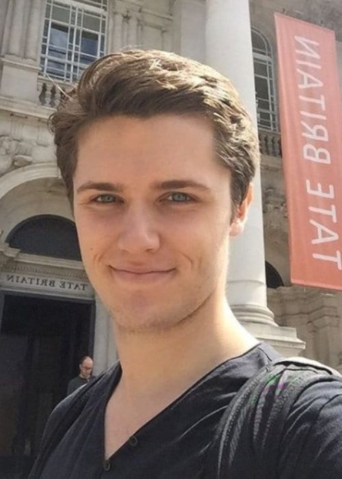 Eugene Simon as seen in August 2018