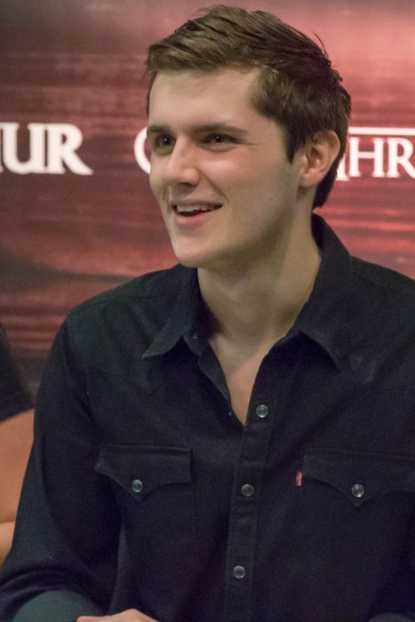 Eugene Simon during an event in May 2018