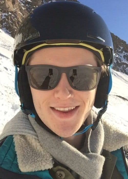 Eugene Simon in an Instagram selfie as seen in January 2019