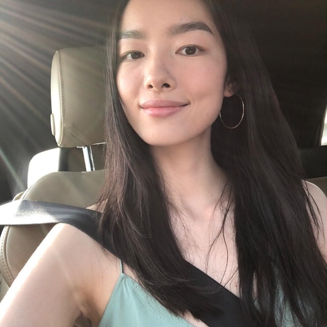 Fei Fei Sun in a selfie in September 2018