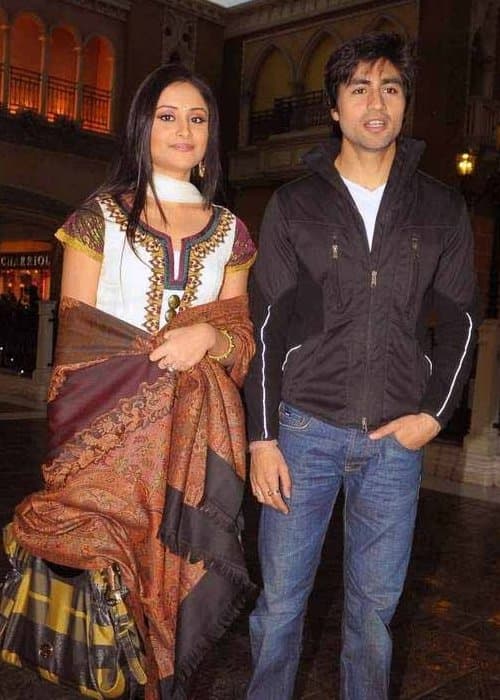 Harshad Chopda and Anupriya Kapoor as seen in February 2011