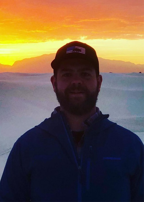 Jack Osbourne in White Sands National Monument