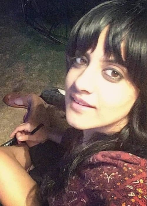 Jasleen Royal in an Instagram selfie in December 2018