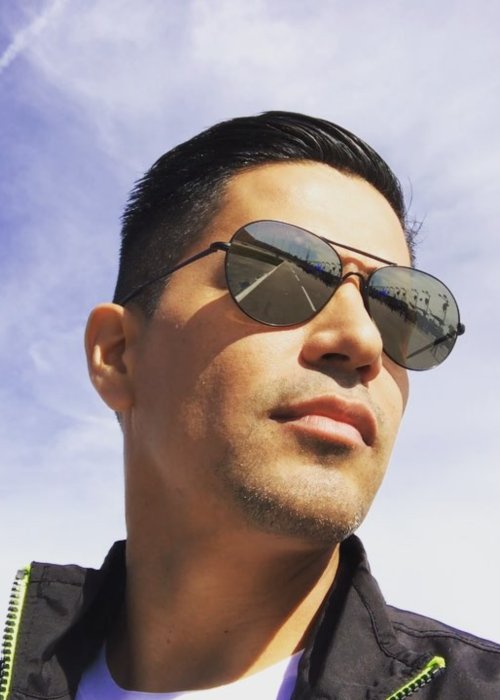 Jay Hernández in a selfie in October 2017