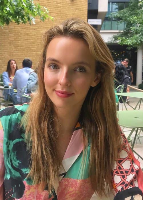 Jodie Comer in an Instagram post as seen in August 2018