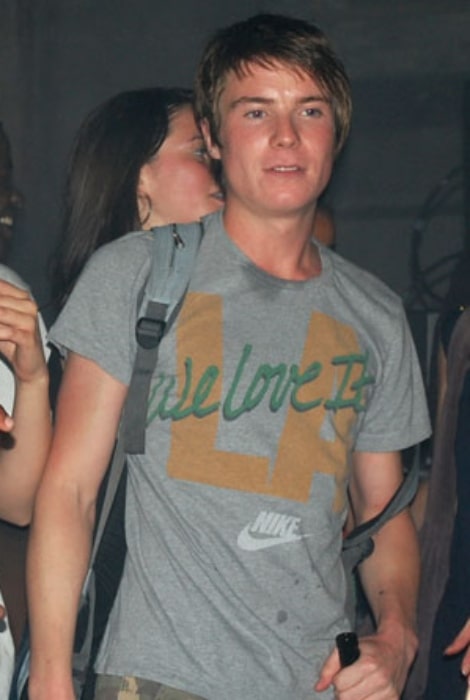 Joe Dempsie during a 'Skins' party in August 2007