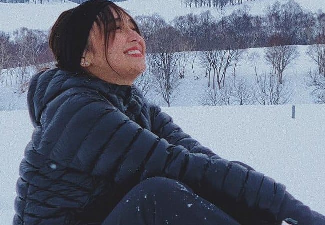 Kathryn Bernardo at White Isle Niseko as seen in December 2018