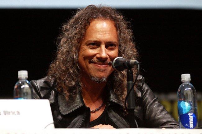 Kirk Hammett speaking at the 2013 San Diego Comic Con International
