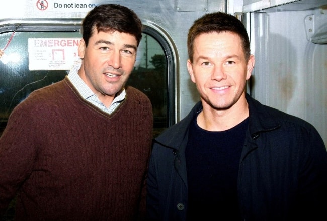 Kyle Chandler (Left) with Mark Wahlberg in November 2011