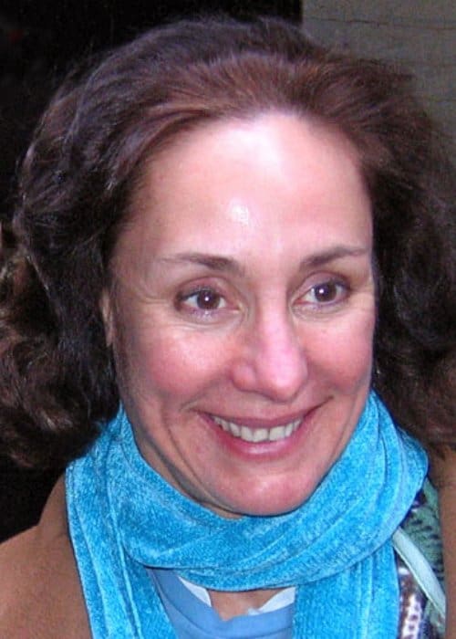 Laurie Metcalf after a performance in February 2008