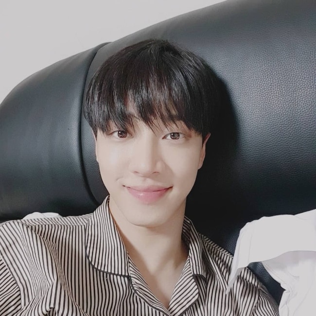 Lee Gi-kwang in an Instagram selfie in October 2018