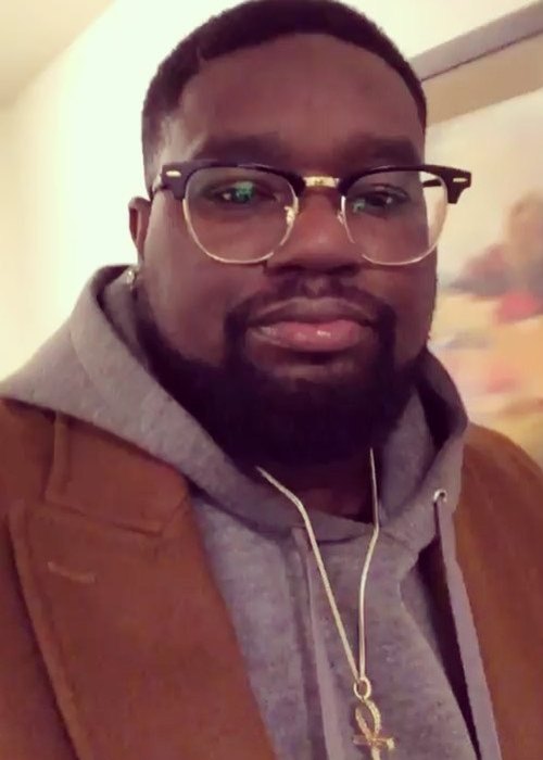 Lil Rel Howery in an Instagram selfie as seen in September 2018