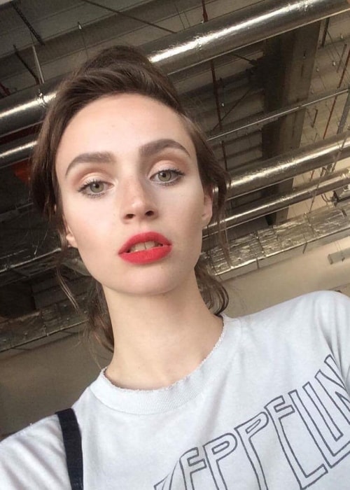 Maddie Kulicka in a selfie in September 2016