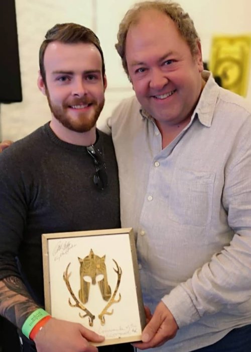 Mark Addy (Right) and Tim Law as seen in September 2018