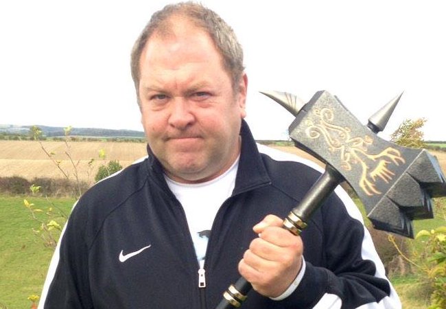 Mark Addy as seen in January 2015