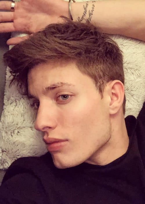 Matt Rife in an Instagram selfie as seen in January 2018