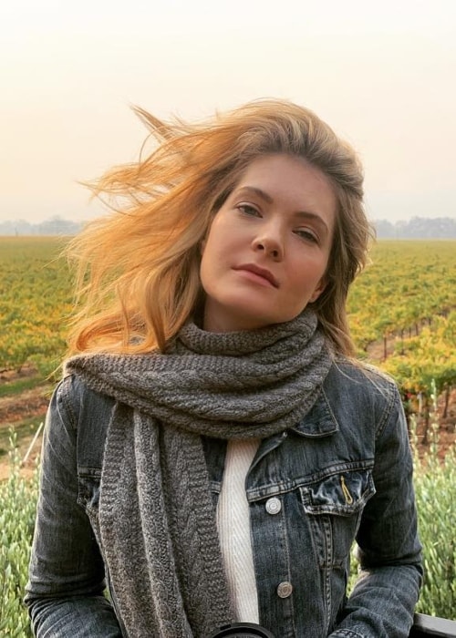 Meghann Fahy as seen in Enchanted Hills, California in November 2018