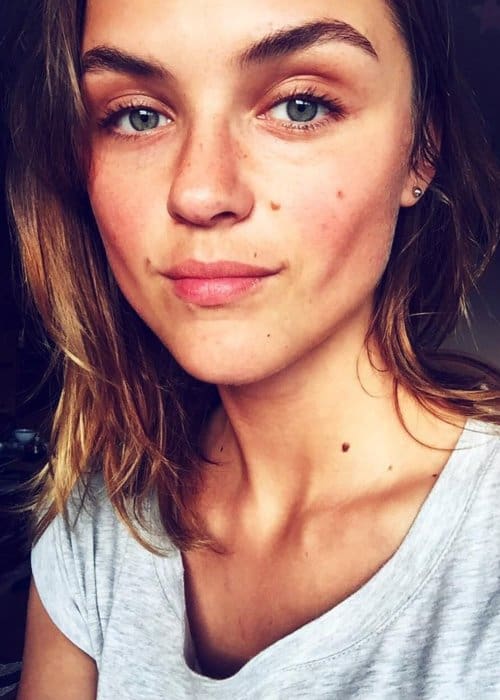 Rasa Zukauskaite in an Instagram selfie as seen in June 2017