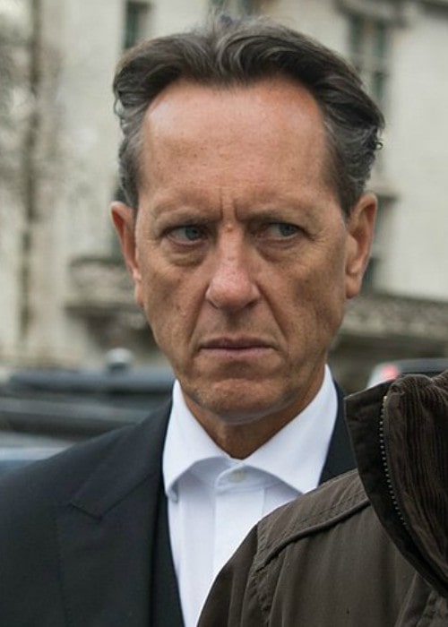 Richard E. Grant at Westminster Abbey memorial in March 2014