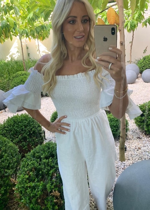 Roxy Jacenko in a mirror selfie in November 2018