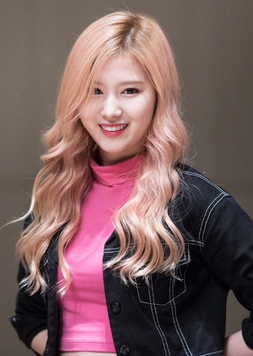 Sana as seen in December 2015